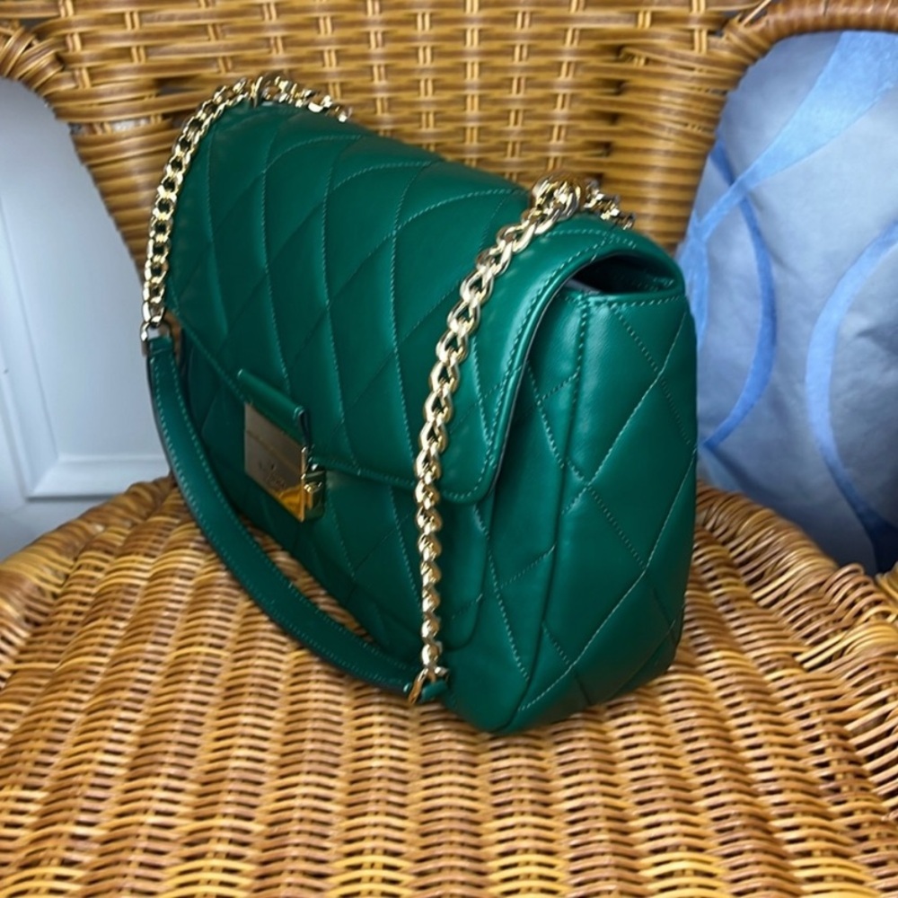 Kate Spade Carey Flap Quilted Medium Shoulder Crossbody Bag - Picture 9 of 14